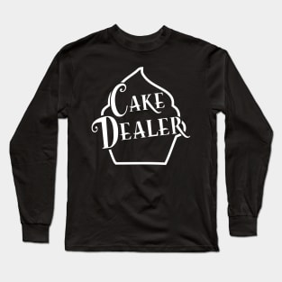 Cake dealer in a cupcake design Long Sleeve T-Shirt